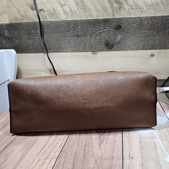 Calvin Klein Brown Reversible Tote. EUC - Picture 3 of 6